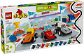 Конструктор LEGO Duplo 10445 Гоночные автомобили и пилоты команды F1