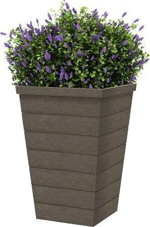 Горшок Keter Taper Square M 242864