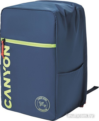 Городской рюкзак Canyon CNS-CSZ02NY01 (темно-синий/лайм)