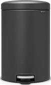 Brabantia Pedal Bin NewIcon 20 л (минерально-графитовый)