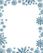 Скатерть JoyArty Большие снежинки tc_8279459 (120x145)