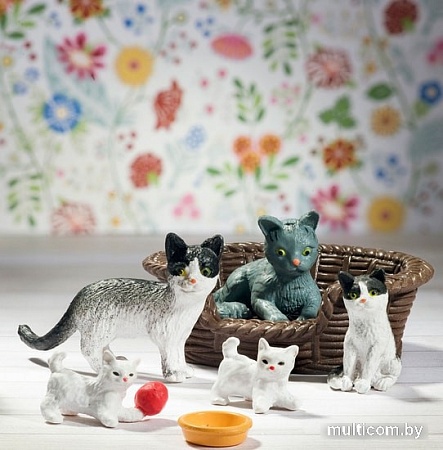 Аксессуары для кукольного домика Lundby Кошачья семья LB-60807300