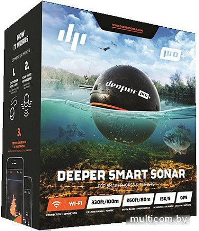 Эхолот Deeper Smart Sonar Pro+
