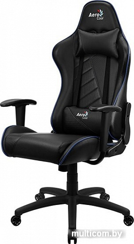 Кресло AeroCool AC110 AIR (черный/синий)