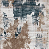 Ковер для жилой комнаты Radjab Carpet Бьянка Прямоугольник D009A 8563RK-B (1x2, Cream Shirink/Blue Fdy)