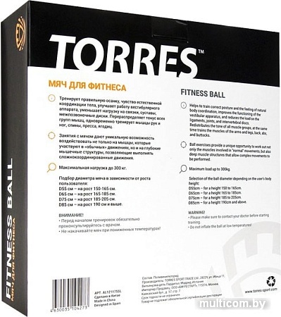 Мяч Torres AL121165GR (зеленый)