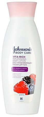 Johnson's Body Care Vita Rich восстанавливающий с экстрактом малины 250 мл