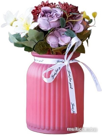 Искусственный букет Вещицы Фантазия 105x105x250 Fancy86 (розовый)