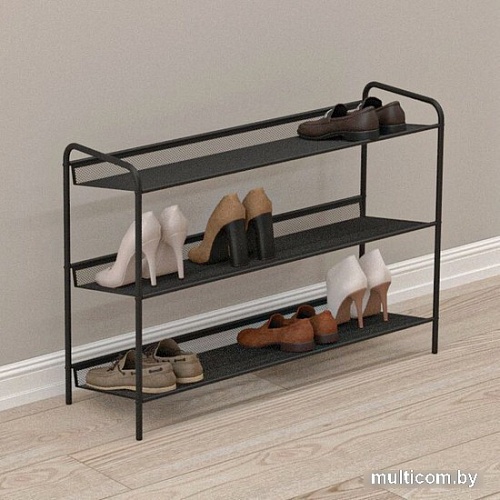 Полка для обуви ЗМИ Женева 33 ПДО Ж33 (черный)