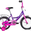 Детский велосипед Novatrack Vector 12 123VECTOR.LC20 (фиолетовый/розовый, 2020)