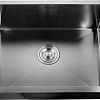 Кухонная мойка GranFest Metal нержавеющая сталь AISI 304 PVD GF-5344 графит (с сифоном)