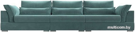 Диван Mebelico Пекин Long 115448 (велюр, бирюзовый)
