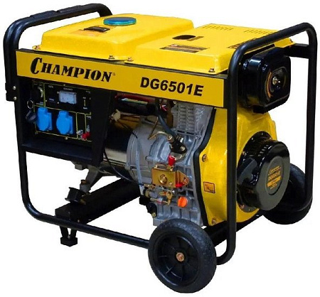 Дизельный генератор Champion DG6501E