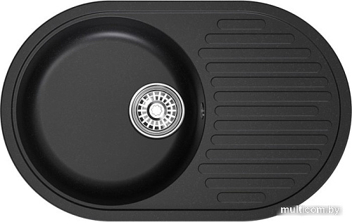 Кухонная мойка Mixline ML-GM16 551934 (ультра-черный)