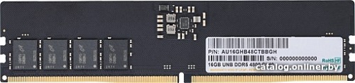 Оперативная память Apacer 32ГБ DDR5 4800 МГц AU32GHB48CTBBGH