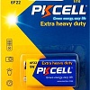 Батарейки PKCELL Extra Heavy Duty Battery 6F22 9V