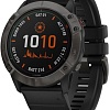 Умные часы Garmin Fenix 6X Pro Solar (титановый серый DLC/черный)