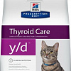 Сухой корм для кошек Hill&#039;s Prescription Diet Thyroid Care y/d Original 1.5 кг