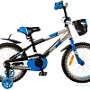 Детский велосипед Favorit Sport 16 SPT-16BL2 (черный/синий)