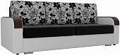 Диван Лига диванов Мейсон 102148 (черный/белый/серый)