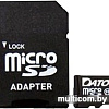 Карта памяти Dato microSDXC DTTF064GUIC10 64GB (с адаптером)