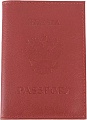 Обложка для паспорта Poshete 604-117LG-LBB (красный)