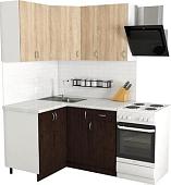 Угловая кухня Хоум Лайн Агата 1200х1300 угловой (венге/дуб сонома)