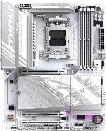 Материнская плата Gigabyte B850 Aorus Elite WiFi7 Ice (rev. 1.1)