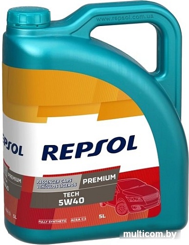 Моторное масло Repsol Premium Tech 5W-40 5л