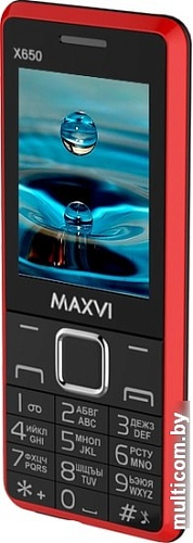 Мобильный телефон Maxvi X650 (красный)