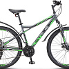 Велосипед Stels Navigator 710 MD 27.5 V020 р.16 2022 (серый/черный/зеленый)