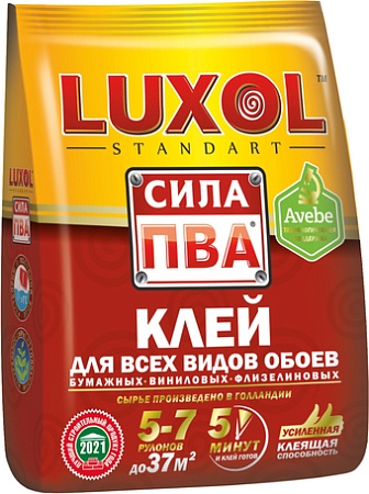 Клей для обоев Luxol Standart Сила ПВА (200 г)