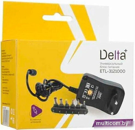 Адаптер питания Delta+ ETL-3121000