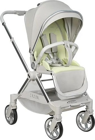 Коляска прогулочная «книга» Farfello Olivia (серый агат)