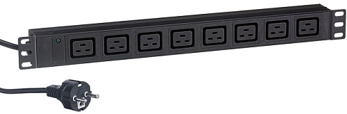 Блок розеток ExeGate ServerPro PDU-19H015 Al-8C19-EU3CU