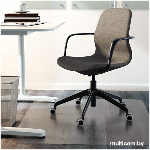 Кресло Ikea Лонгфьелль рабочий с подлокот. (гуннаред синий) 092.100.27