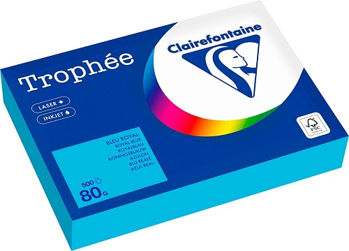 Clairefontaine А4 80г/м2 1976PC (500л, королевский синий)