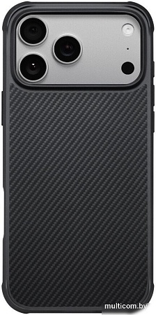 Чехол для телефона Pitaka Aramid ProGuard для iPhone 17 Pro Max (600D Black/Grey Twill)