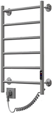 Полотенцесушитель ZorG Классика Гранд 50x80, 160 вт (К-ЖК панель, слева, хром)