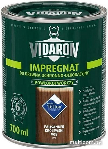 Пропитка Vidaron Impregnant V08 0.7 л (королевский палисандр)