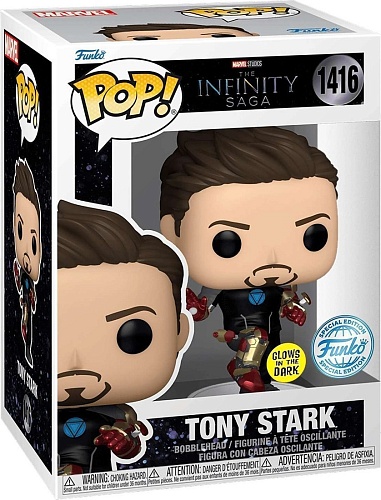 Фигурка Funko POP! Bobble Marvel Infinity Saga Iron Man 3 Tony Stark (GW) (Exc) (1416) 82769