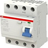 Устройство защитного отключения ABB F204 AC-80/0.03 4P 80A 30mA 10kA 4M 2CSF204001R1800