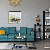 Стеллаж LoftyHome Бервин Рант 40 (серый/черный)