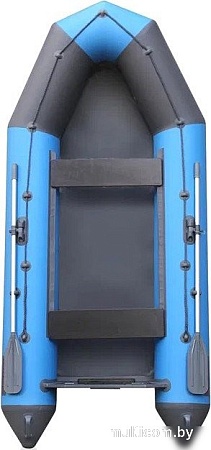 Моторно-гребная лодка Leader Boats Тайга 320-М (серо-синий)
