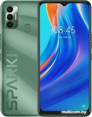 Смартфон Tecno Spark 7 2GB/32GB (зеленый)