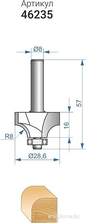 Фреза Энкор 46235