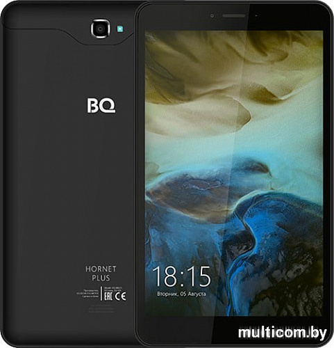 Планшет BQ-Mobile BQ-8067L Hornet Plus 8GB LTE (черный)