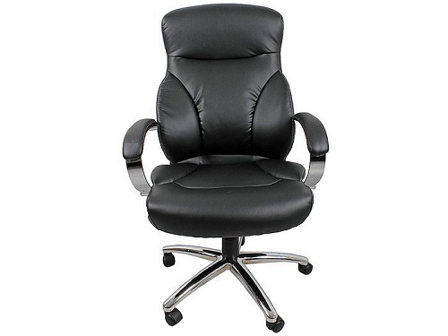 Кресло College H-9582L-1K (черный)