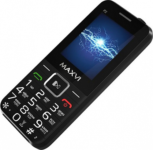 Мобильный телефон Maxvi P2 (черный)