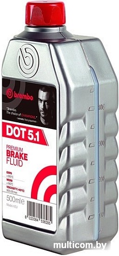 Тормозная жидкость Brembo DOT 5.1 0.5л
